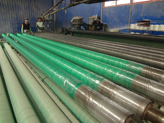 玻璃鋼電力電纜保護導(dǎo)管生產(chǎn) (1)