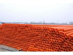 MPP電力電纜單壁波紋護(hù)套管 (1)