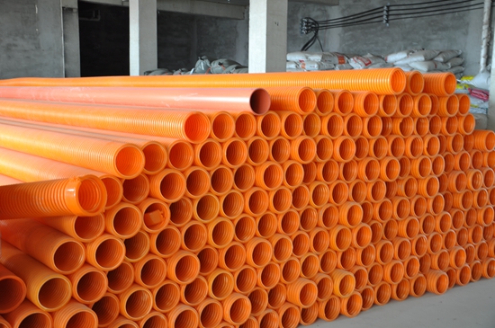 MPP電力電纜單壁波紋護(hù)套管 (3)